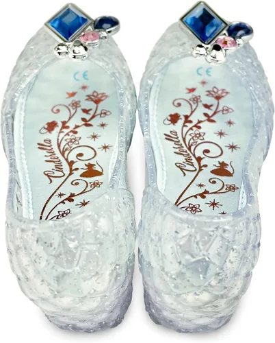 Vista 4 de Disney Zapatos de disfraz iluminados de Cenicienta para niños