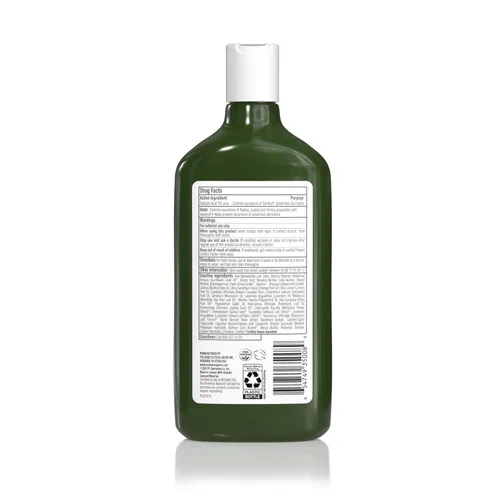 Vista 2 de Avalon Organics Acondicionador de terapia natural para caspa, 11 onzas líquidas