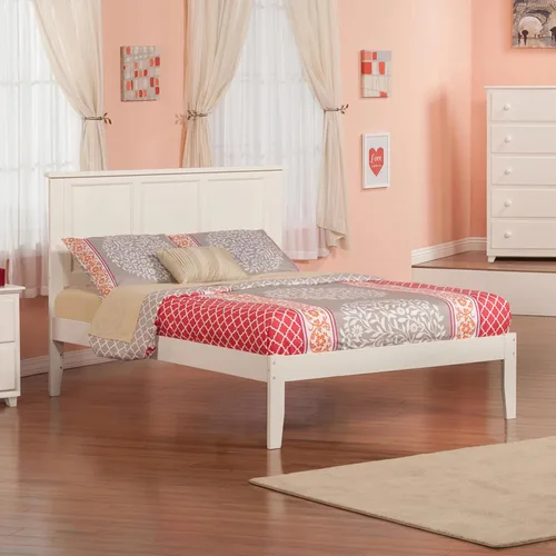 Vista 11 de Atlantic Furniture AR8621001 Madison - Cama de plataforma con tabla de pie abierto, tamaño individual, color espresso