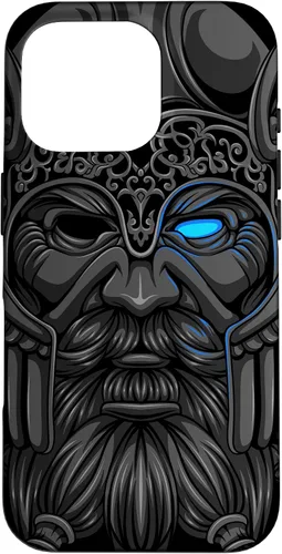 Vista 20 de Allfather Odin - Raven God - Norse Viking God in Asgard Case for iPhone 17