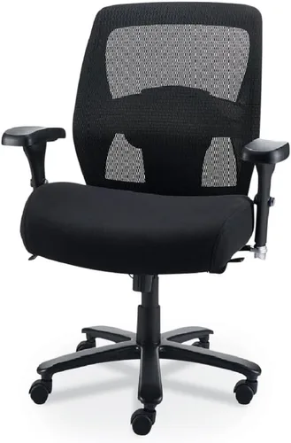 Vista 4 de Alera Alera Faseny Series - Silla de gerente grande y alta, soporta hasta 400 libras, altura del asiento de 17.48 a 21.73 pulgadas, asiento