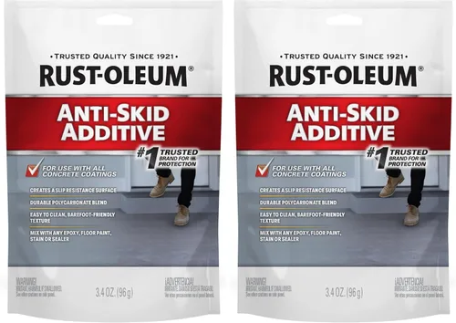 Vista 2 de Rust-Oleum - Aditivo antideslizante Fórmula de óxido de aluminio Añade resistencia al deslizamiento Partículas similares a la arena 3.4