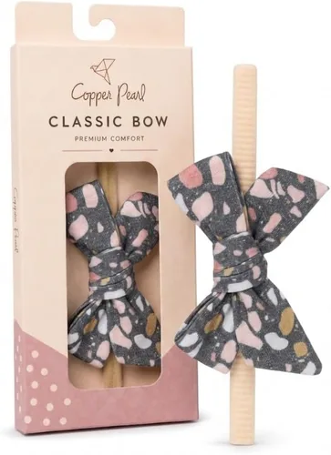 Vista 28 de Copper Pearl Classic Baby Bow Headbands - Limited Collection