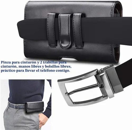 Vista 3 de Njjex Funda de cuero para Samsung Galaxy S25 Ultra A36 A17 A16