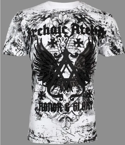 Vista 3 de Archaic Affliction - Camiseta para hombre, color blanco