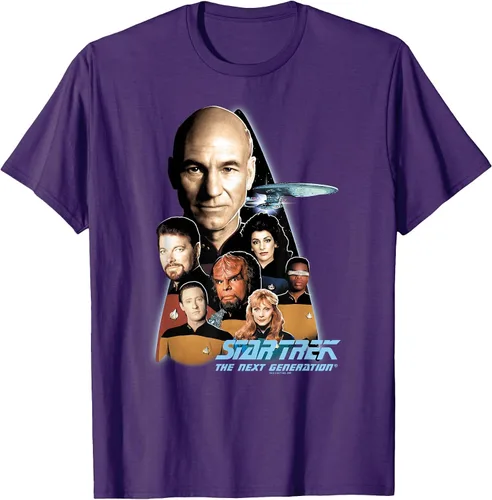 Vista 13 de Star Trek The Next Generation T-Shirt Asphalt Grey