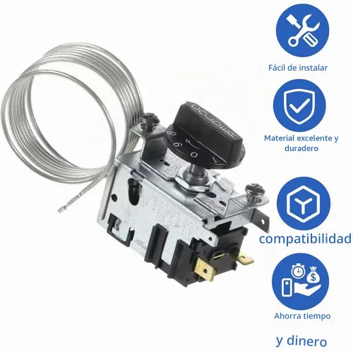 Vista 6 de Kit de control de temperatura de termostato para refrigerador 988284