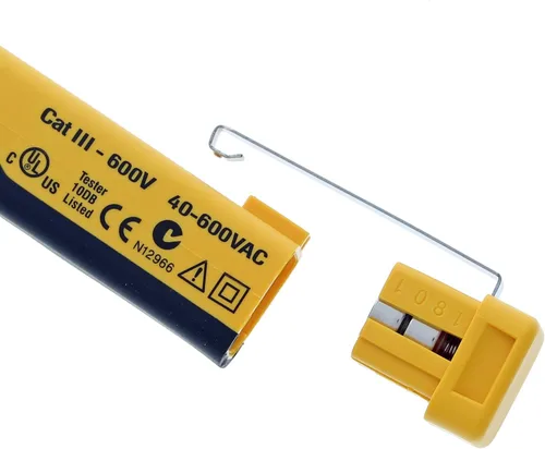 Vista 3 de IDEAL Electrical 61-063 VoltSensor Probador de voltaje sin contacto, 40-600 VAC, CATIII para 600 V
