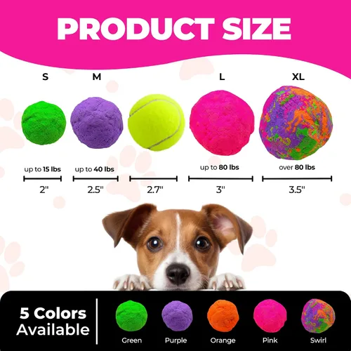 Vista 3 de WACKYwalk'r WUNDERball Juguete de Buscar Duradero para Perros – Pelota de Goma Natural Indestructible, Más Segura que las Pelotas de Tenis, Flota