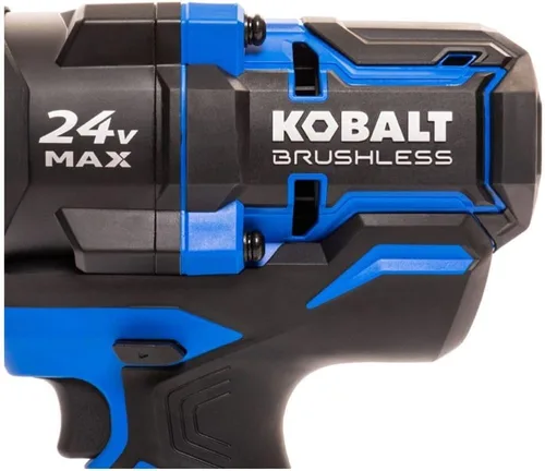 Vista 4 de Kobalt XTR 24V 1/2-Inch Kit de llave de impacto sin escobillas (negro)