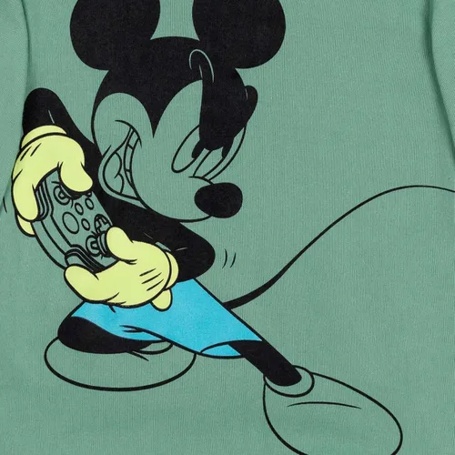 Vista 2 de Disney Sudadera con capucha de Mickey Mouse para niños pequeños color rojo 2T Rojo