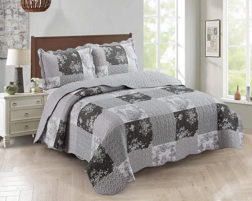 Vista 35 de Brilliant Sunshine Juego de edredón clásico de 2 piezas con 1 funda, reversible, suave y ligera, para todas las estaciones, individual, beige