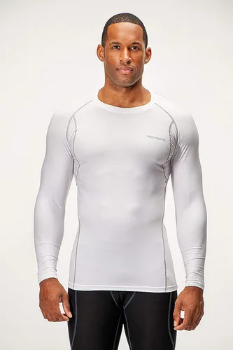 Vista 6 de DEVOPS 3 Pack Mens Athletic Long Sleeve Compression Shirts