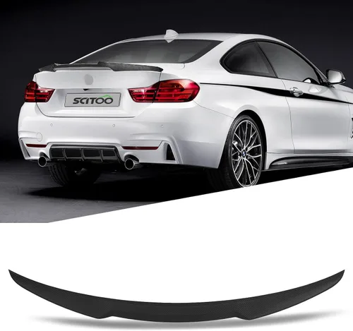 Vista 27 de SCITOO Spoiler Wing GT Style Universal 52" ABS Brillante Carbono Aspecto Trasero Alerón Alerón