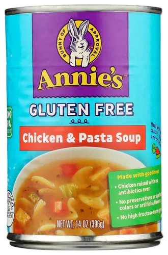 Vista 14 de Annie's Organic Star - Sopa enlatada de pasta y pollo, lista para servir, 14 onzas