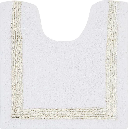 Vista 87 de Better Trends - Alfombra de baño 100% algodón reversible, altamente absorbente y lavable a máquina, suave, tapete de ducha para piso de baño