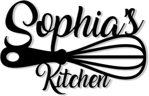 Vista 8 de Personalized Kitchen Chef Metal Sign – Custom Chef Name Wall, Kitchen, Restaurant, Dining Room, Patio, Home, or Bistro Decor – Gift for Mom, Wife