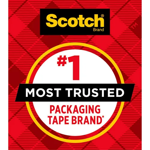 Vista 7 de Scotch Cinta transparente, 4 rollos dispensados, versátil, acabado transparente y cinta de embalaje resistente, 1.88 pulgadas x 22.2 yardas