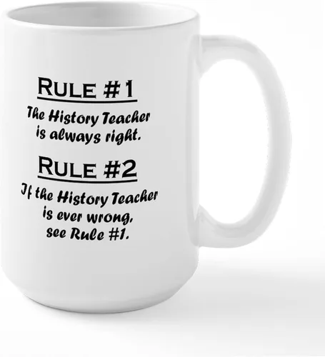 Vista 34 de CafePress Taza de café de cerámica para profesor/matemáticas inglesas, taza de té de 15 onzas