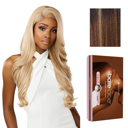 Vista 11 de Sensationnel Bare Lace 6x5 Lacewig-Unit 1, 1 JETBLACK