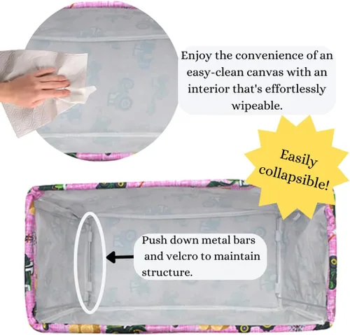 Vista 390 de NGIL Bolsa de comestibles reutilizable extra grande plegable de gran tamaño para comestibles, almacenamiento, picnic, playa, Estampado