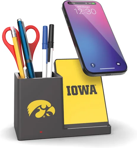 Vista 24 de SOAR NCAA - Soporte de carga inalámbrico unisex para teléfono celular y organizador de escritorio Color del
