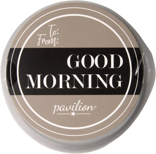 Vista 6 de Pavilion - Taza de café con texto en inglés "Good Morning Friend", color gris