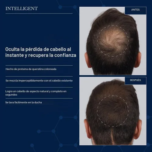 Vista 2 de INTELLIGENT Fibras capilares de precisión para cabello fino, 1 oz, color Negro
