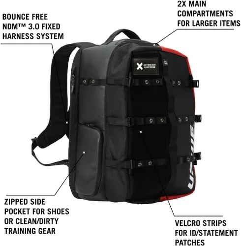 Vista 2 de USWE Buddy Athlete Gear Pack, bolsas de lona para almacenar artículos deportivos, esenciales, ideal para viajes, gimnasio, entrenamiento y más