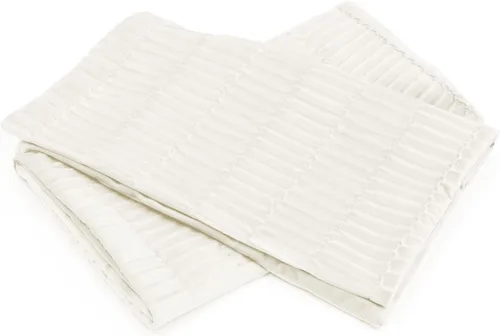 Vista 7 de Juego de 2 fundas de almohada decorativas de terciopelo a rayas plisadas de 14 x 26 pulgadas, funda de cojín rectangular suave y elegante para sofá