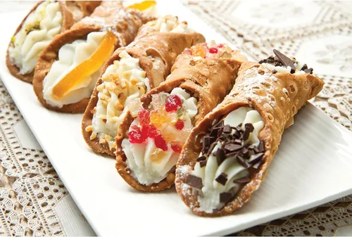 Vista 4 de Fantes Mini Cannoli Maker Formas, acero inoxidable, juego de 4, The Italian Market Original desde 1906
