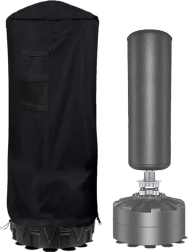 Vista 9 de Funda para saco de boxeo independiente, impermeable al aire libre, cubierta protectora para bolsa de boxeo