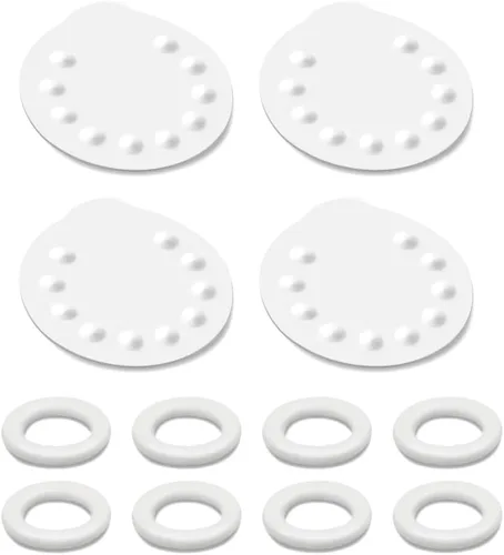 Vista 9 de Piezas de repuesto para bomba manual Medela Harmony; 4 juntas tóricas, 2 membranas por Maymom
