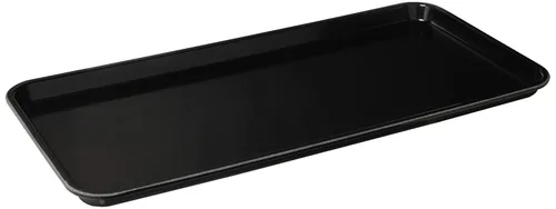 Vista 2 de Cambro 918MT110 - Bandeja de mercado de 9" x 18" de fibra de vidrio negra