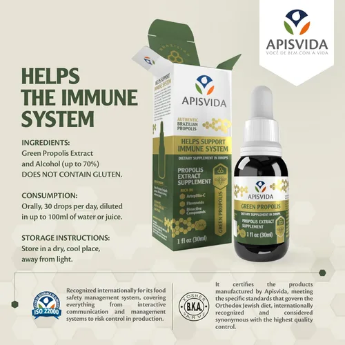 Vista 5 de Extracto de propóleo verde AP60 Propoflex 1fl oz - 1.0 fl oz