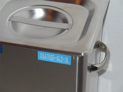 Vista 5 de Limpiador ultrasónico (3L) con control de frecuencia doble, 20 khz 40 khz, cesta de acero inoxidable y joyería de 3 litros, calentador de 200 W