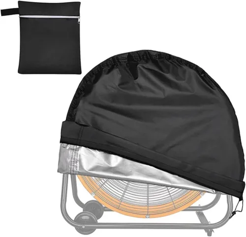 Vista 4 de Cubierta protectora para ventilador industrial, cubierta protectora para electrodomésticos de alta resistencia, cubierta de ventilador de piso