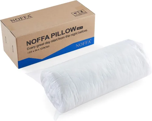 Vista 9 de Almohada ortopédica hinchable para el cuello para dormir, almohada