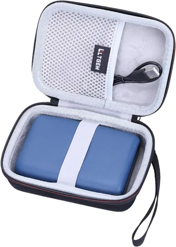 Vista 4 de Funda LTGEM para impresora Fujifilm Instax Mini Link 3/2/1 Smartphone Negro /Gris