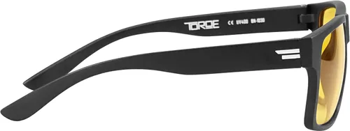 Vista 3 de TOROE Gafas de sol polarizadas RANGE Night Driving HD para hombre ligero TR90 marco cuadrado