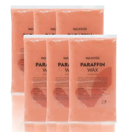 Vista 9 de 6 paquetes de repuestos de cera de parafina de aroma de lavanda, cera de parafina para manos y pies, hidratante para manos y pies, 6 unidades GK1