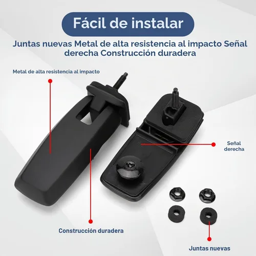 Vista 5 de Bisagra de ventana trasera, juego de portón elevador, bisagra de vidrio derecha e izquierda Compatible con Ford Escape Mercury Mariner Mazda