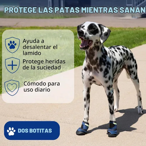 Vista 4 de Healers Botas y vendajes médicos para perros, XS