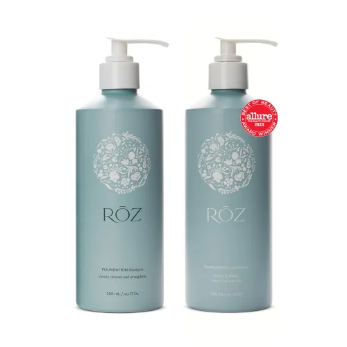 Vista 9 de RŌZ Acondicionador de base Para todo tipo de cabello Calma, nutre Ceramidas hidratantes, péptidos de guisantes, aceite de aguacate
