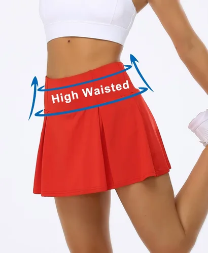 Vista 3 de Falda pantalón ligera de rendimiento activo para mujer, para correr, tenis, golf, entrenamiento, deportes