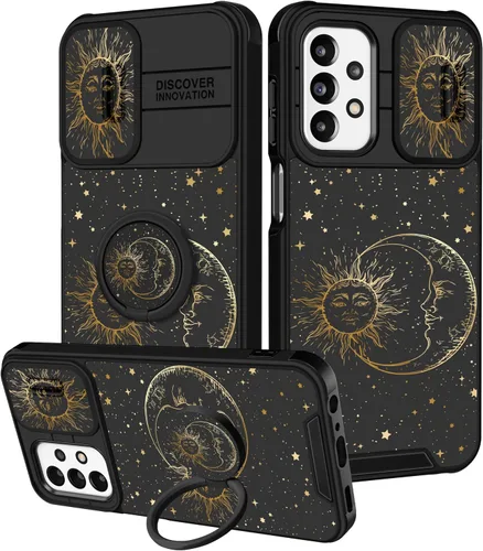 Vista 49 de Funda 2 en 1 para Samsung Galaxy S23 Ultra Flamingo para mujeres y niñas, diseño femenino de flamencos con cubierta deslizante para cámara y soporte