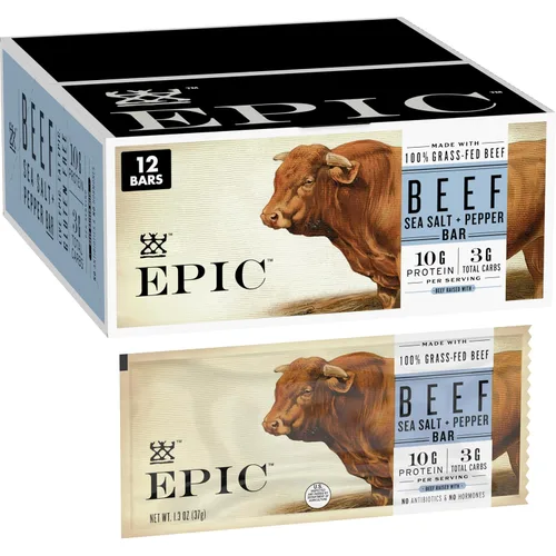 Vista 14 de Epic Barras de tocino y manzana de ternera, Whole30, Paleo Friendly, 12