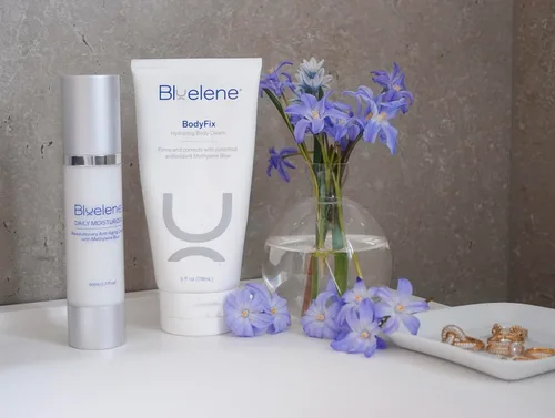 Vista 6 de Bluelene Crema hidratante diaria antienvejecimiento, revolucionaria crema facial antiarrugas con azul de metileno (1.7 fl oz) (1.7 fl oz). Adecuado