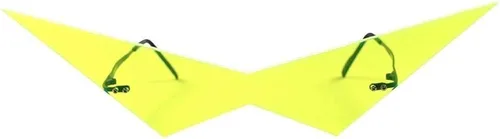 Vista 2 de Anime Inspirado Futurista Comic Traje Cosplay Puntiagudo Triángulo Gafas de sol