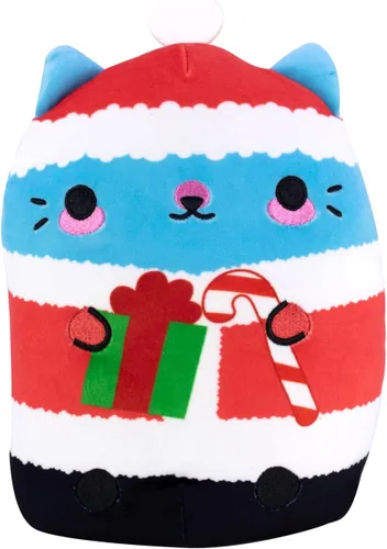 Vista 4 de Cats vs Pickles - Jumbo - AvoCatO - Animales de peluche rellenos de frijoles súper suaves y esponjosos de 8 pulgadas - Ideal para niños, niños